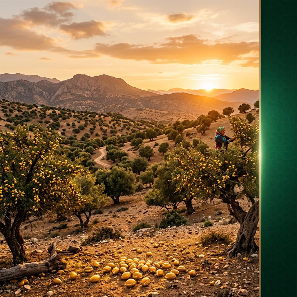 Huile d'argan bio du Maroc