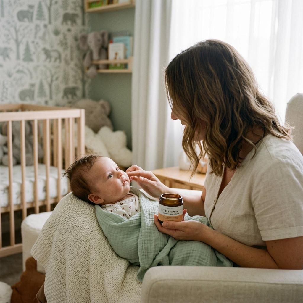 Soin doux pour bébé