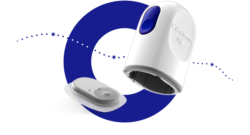 CareSens Air - capteur de glucose jusqu’à 15 jours